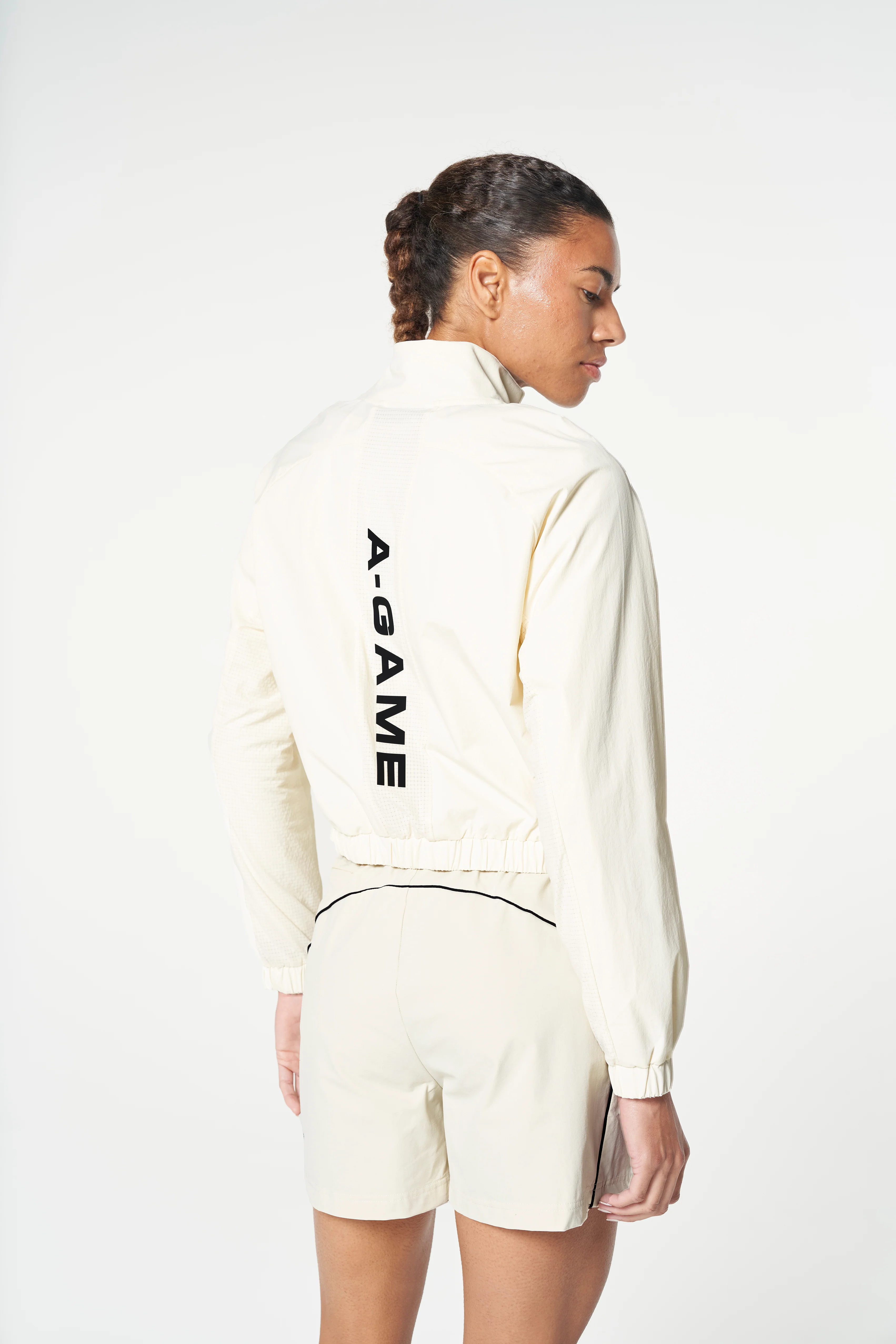 Women's Woven Jacket - Ecru - Image 5
