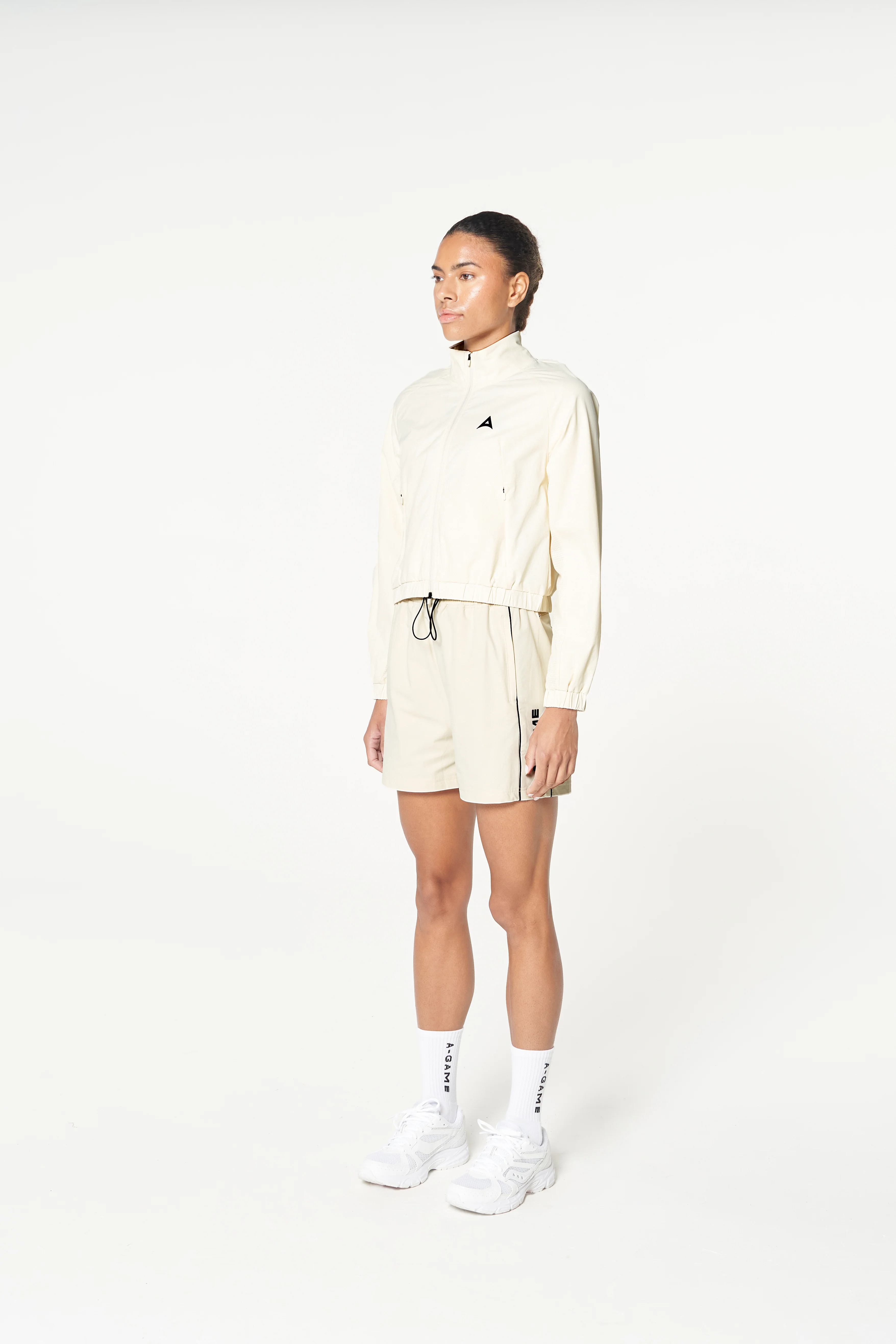 Women's Woven Jacket - Ecru - Image 6