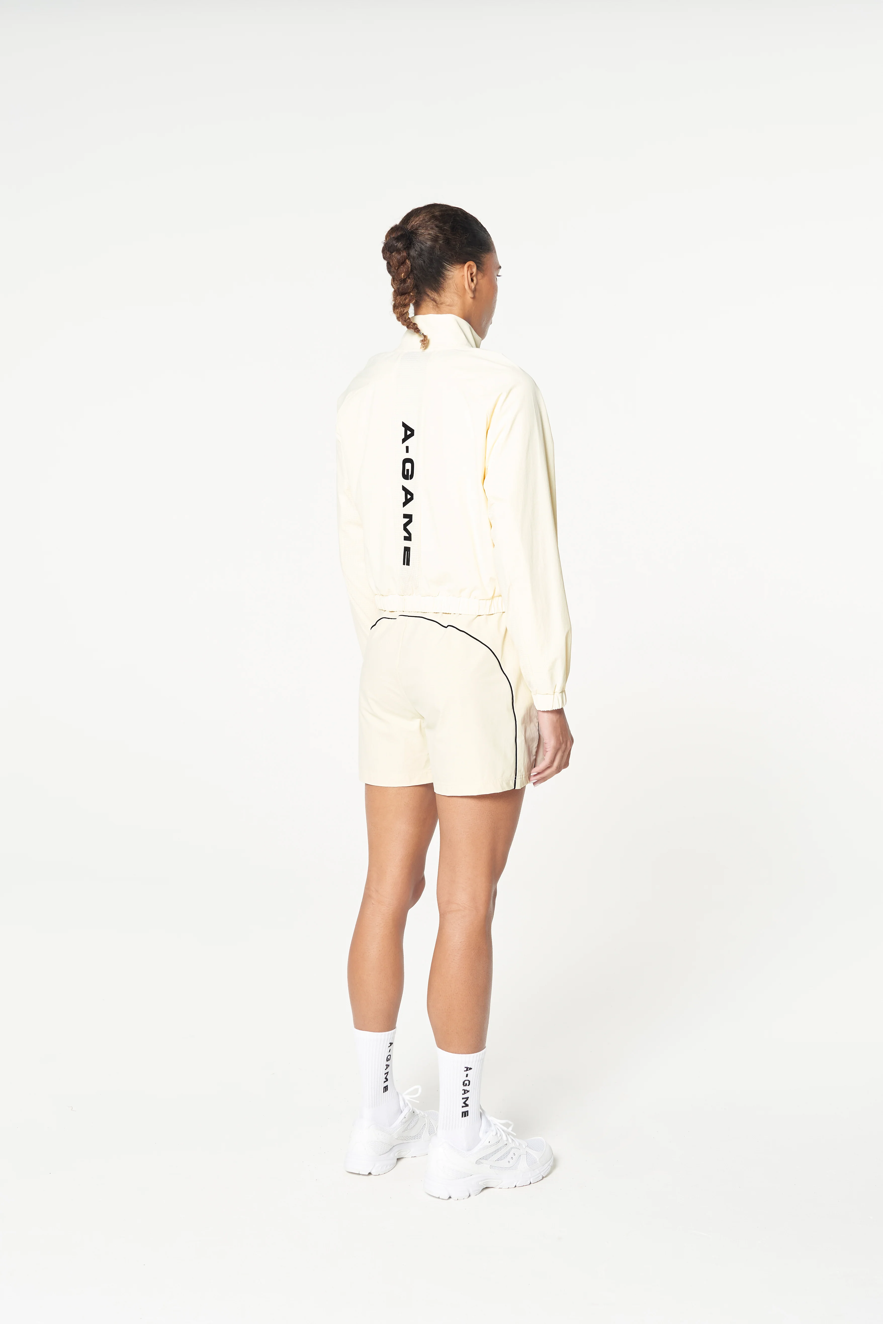 Women's Woven Jacket - Ecru - Image 7