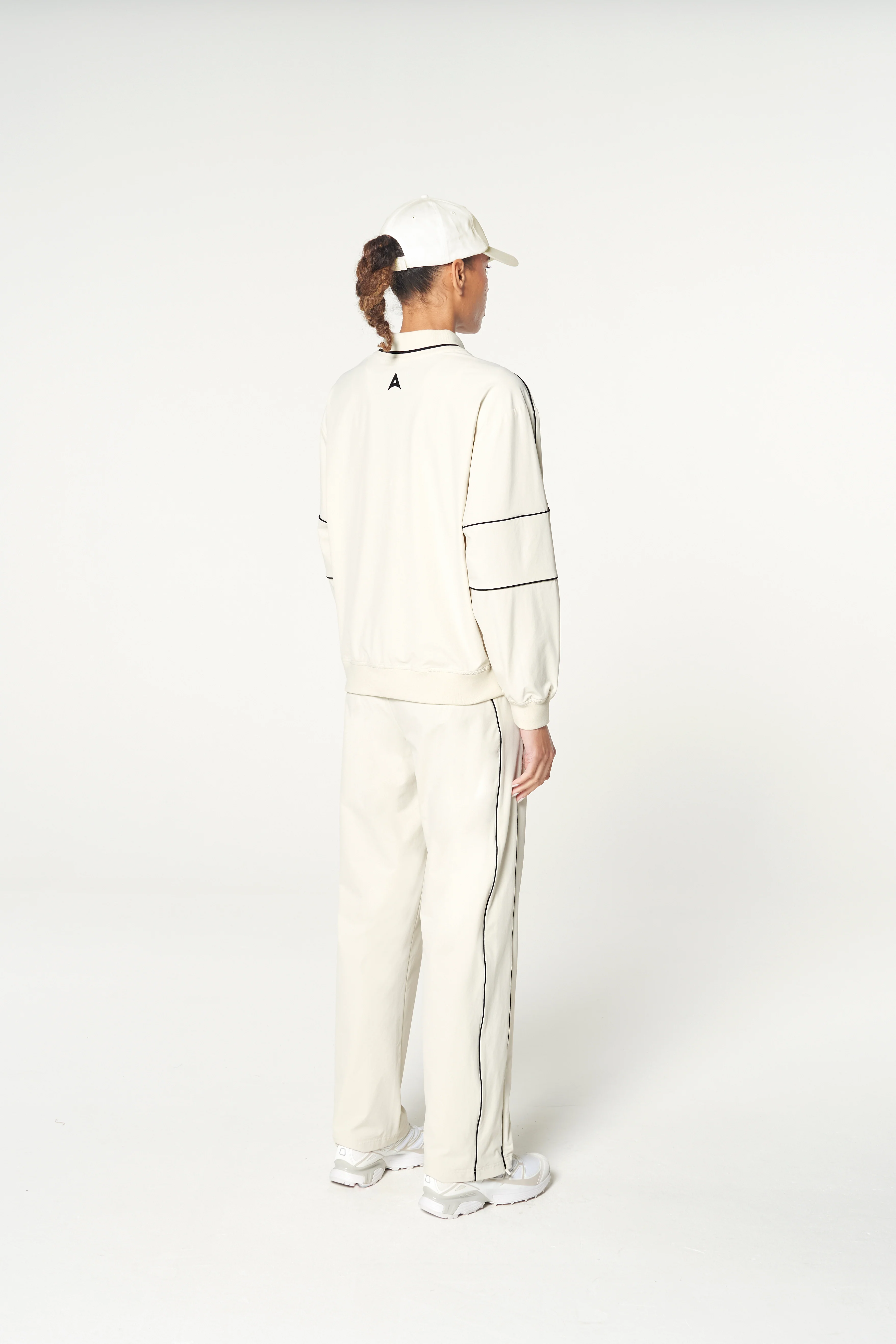 Women's Woven Pullover - Ecru - Image 6