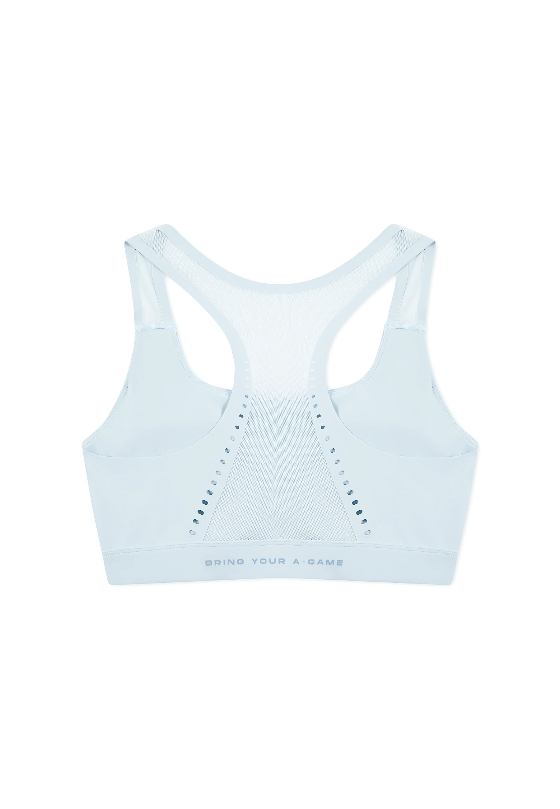 Women's Light Support Sports Bra - Pale Blue - Image 8