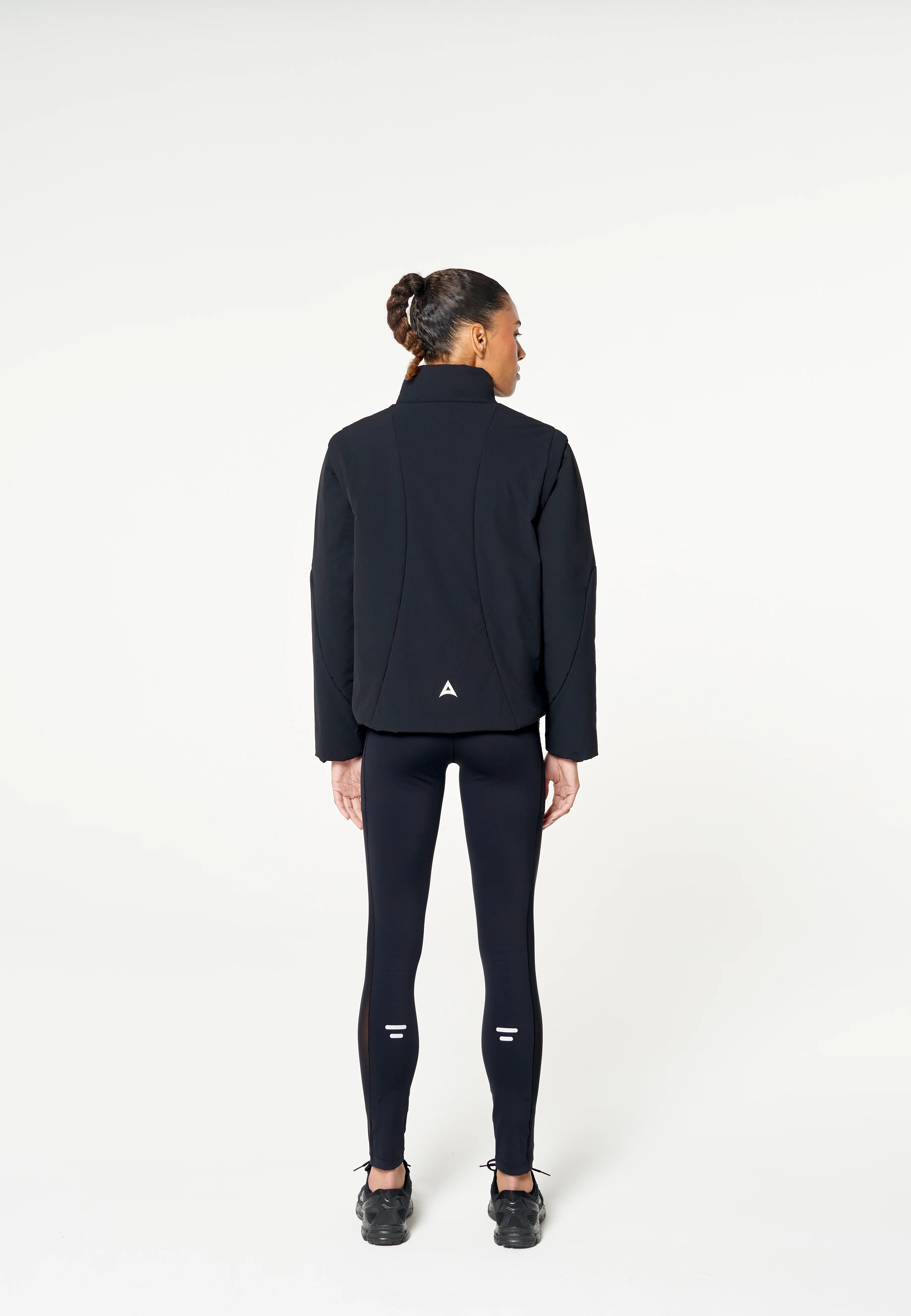Women's Lightweight Padded Jacket - Black - Image 10