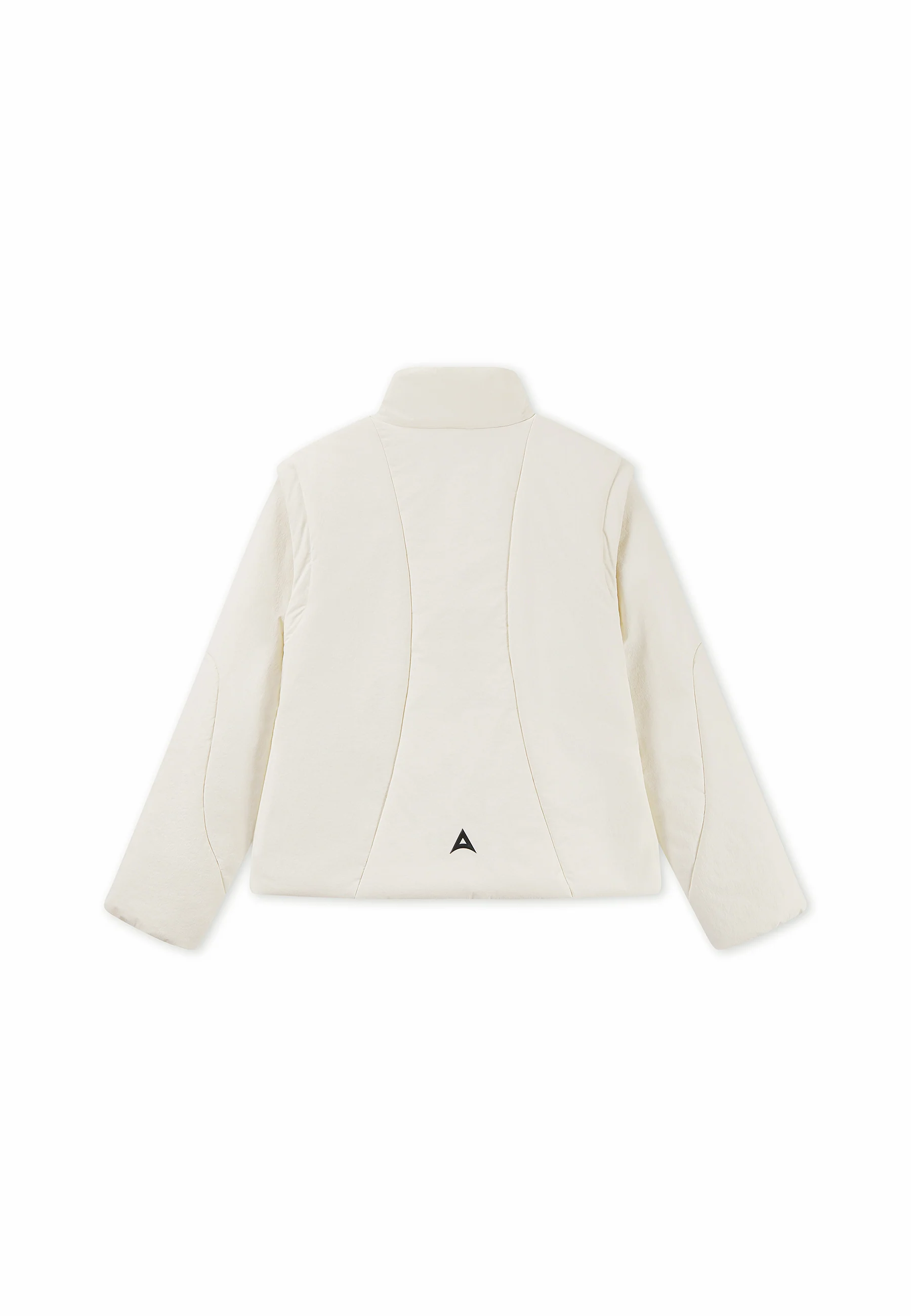 Women's Lightweight Padded Jacket - Ecru - Image 12