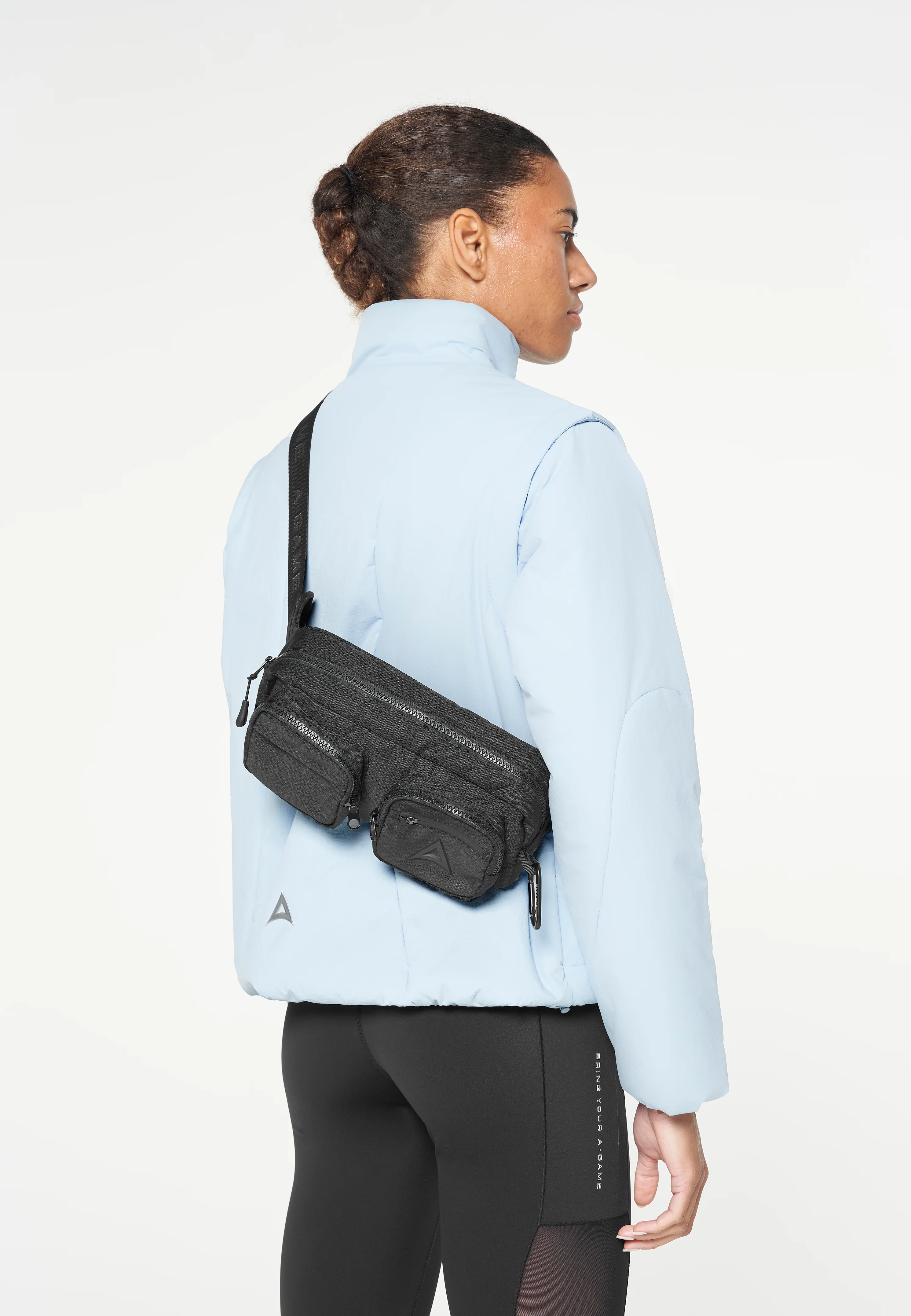 Women's Lightweight Padded Jacket - Pale Blue - Image 16