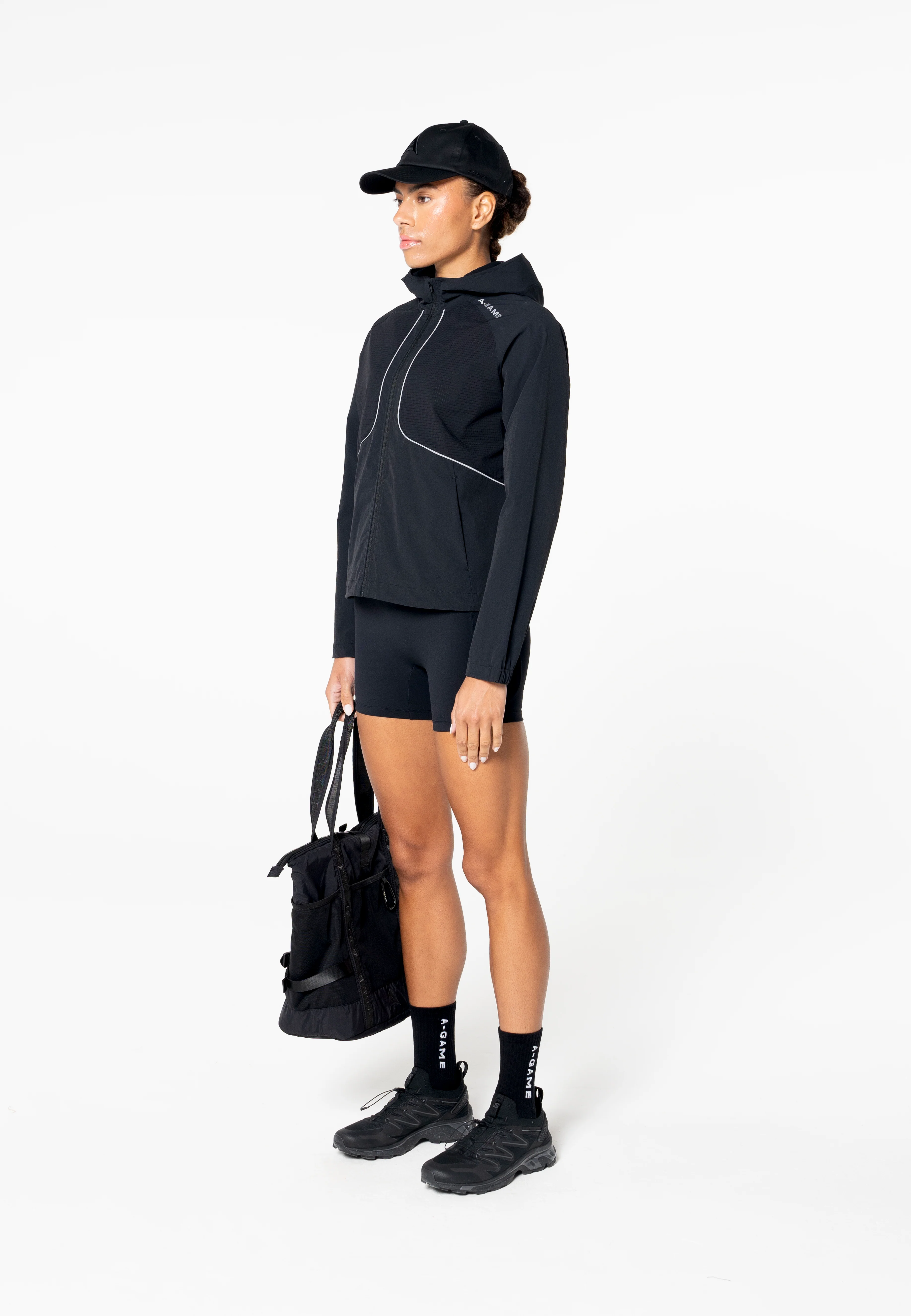 Women's Lightweight Shell Jacket - Black - Image 5