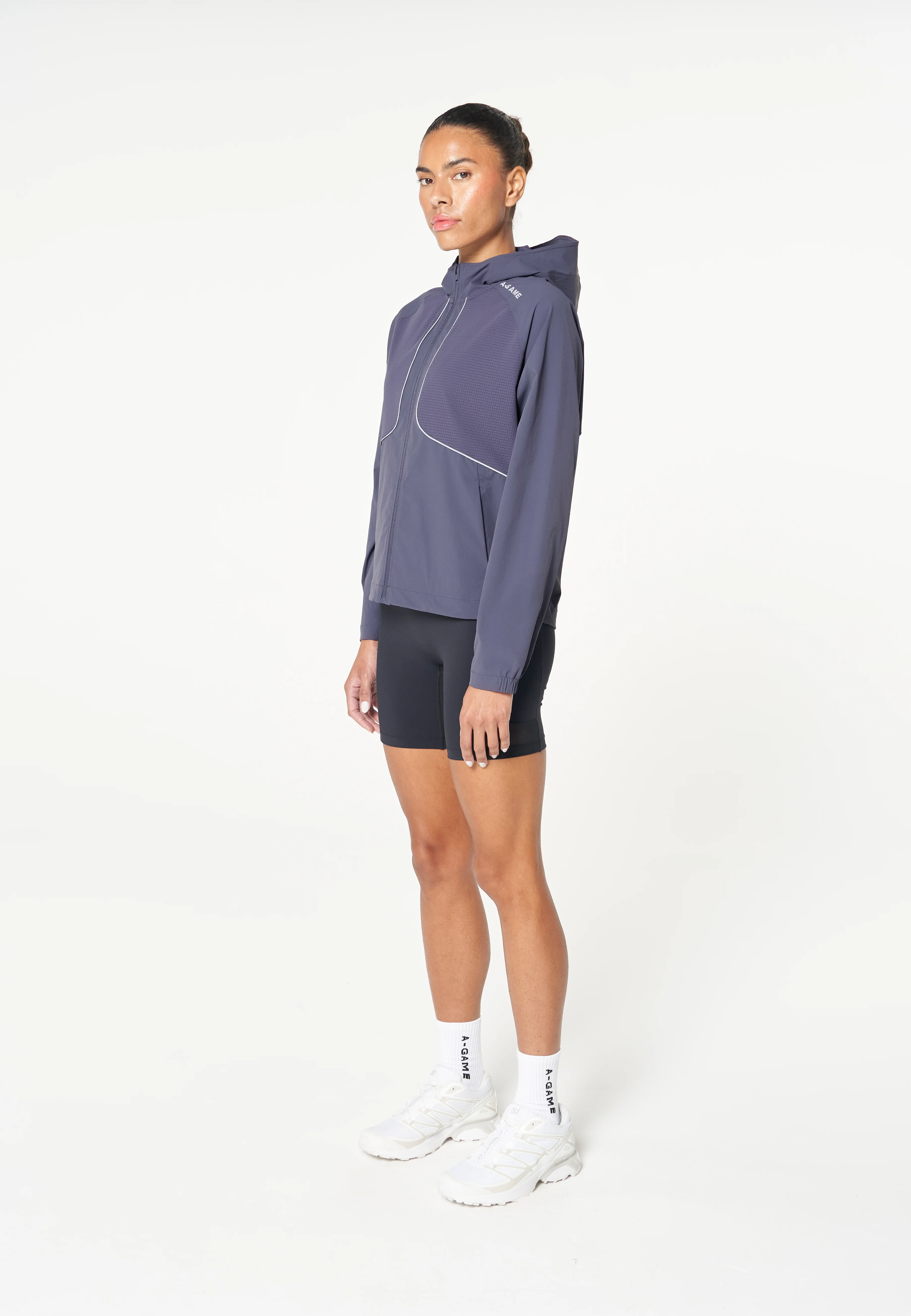 Women's Lightweight Shell Jacket - Grey - Image 5