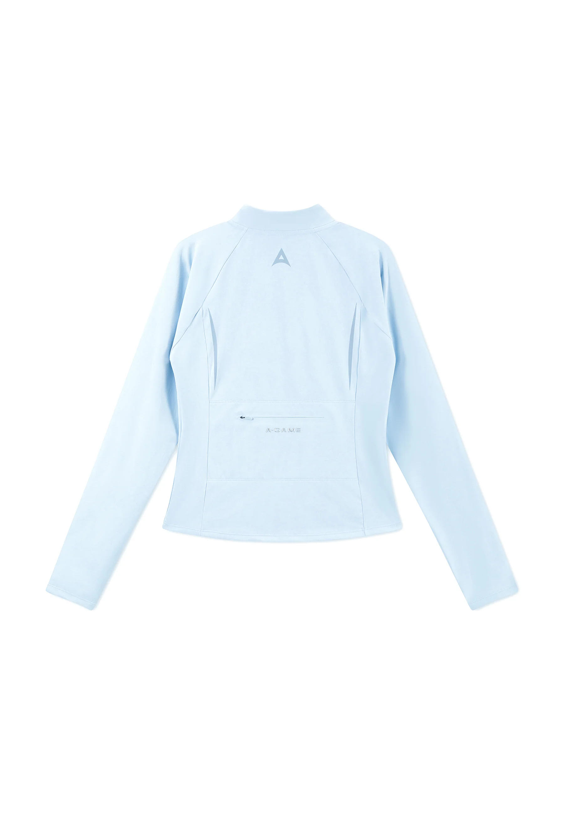 Women's Core Training 1/4 Zip - Pale Blue - Image 9
