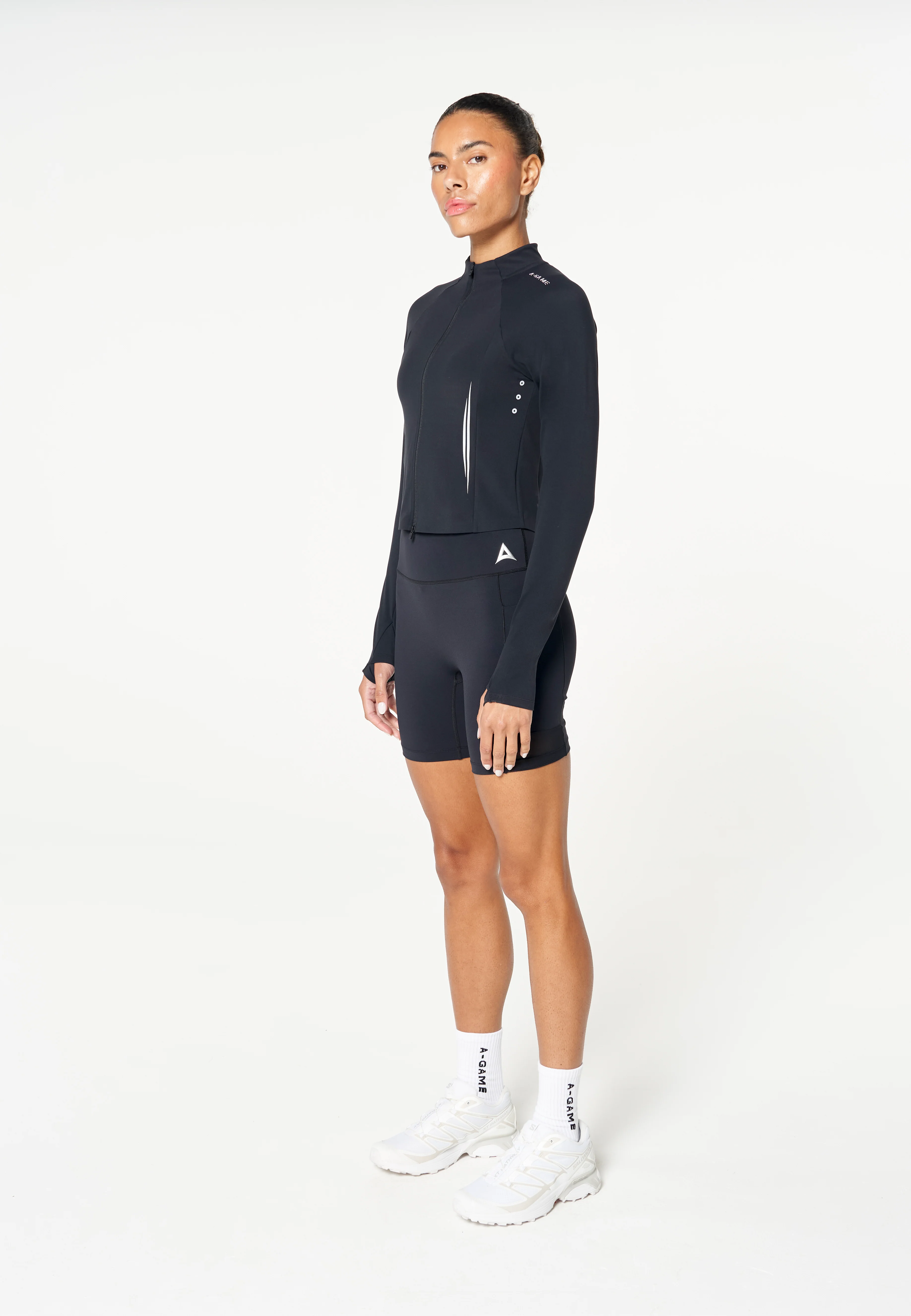 Women's Zip Through - Black - Image 2