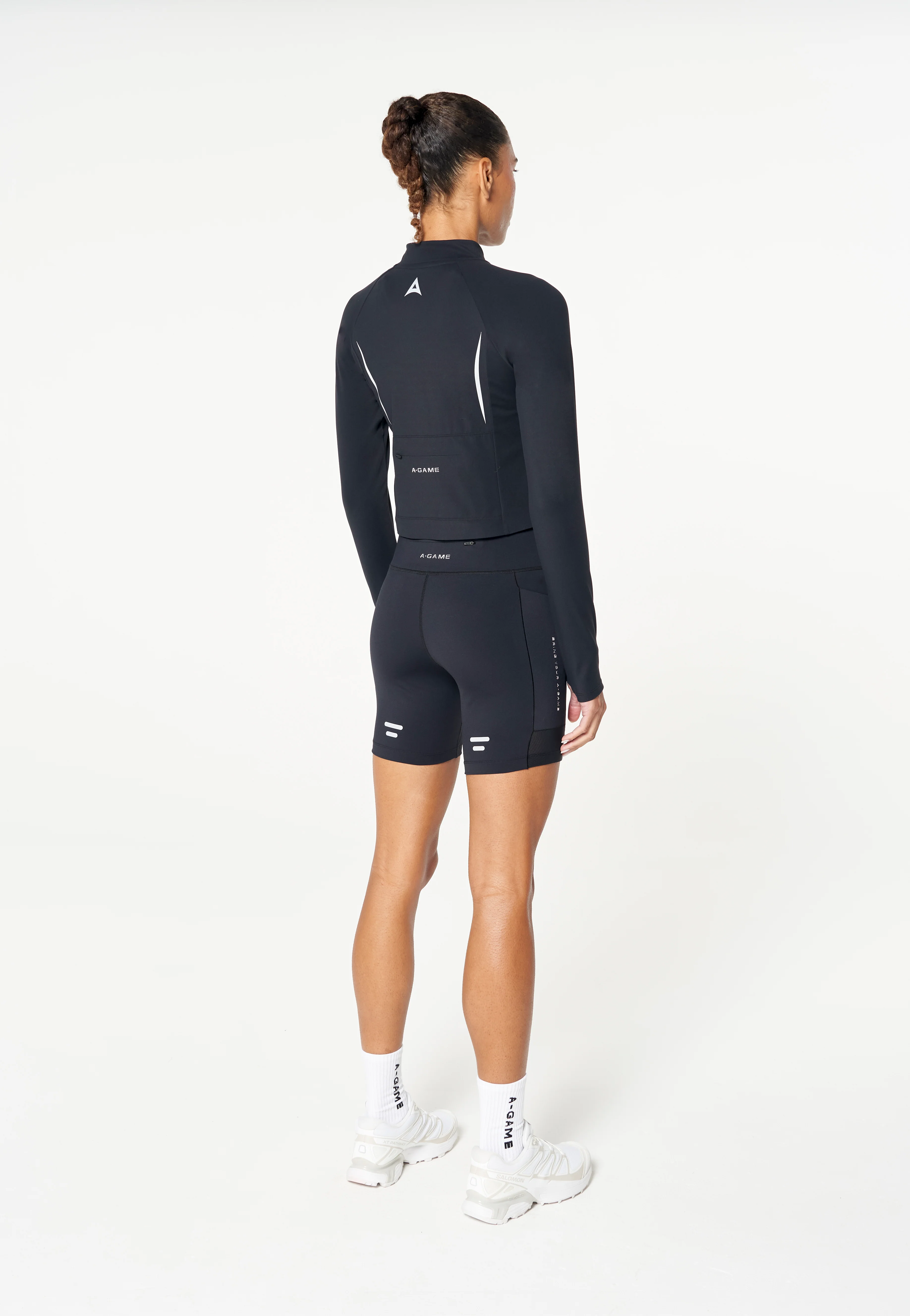 Women's Zip Through - Black - Image 3