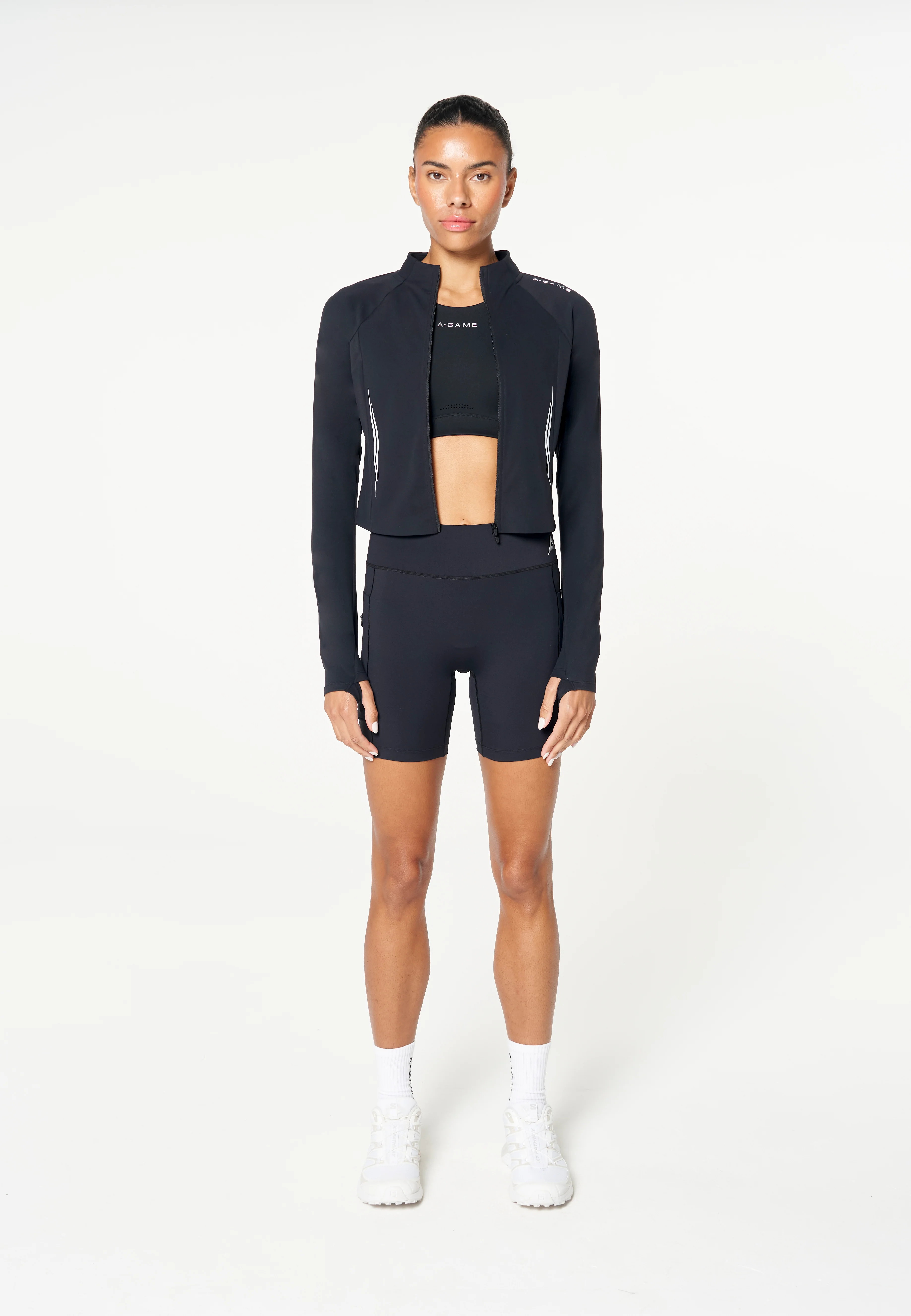 Women's Zip Through - Black - Image 9