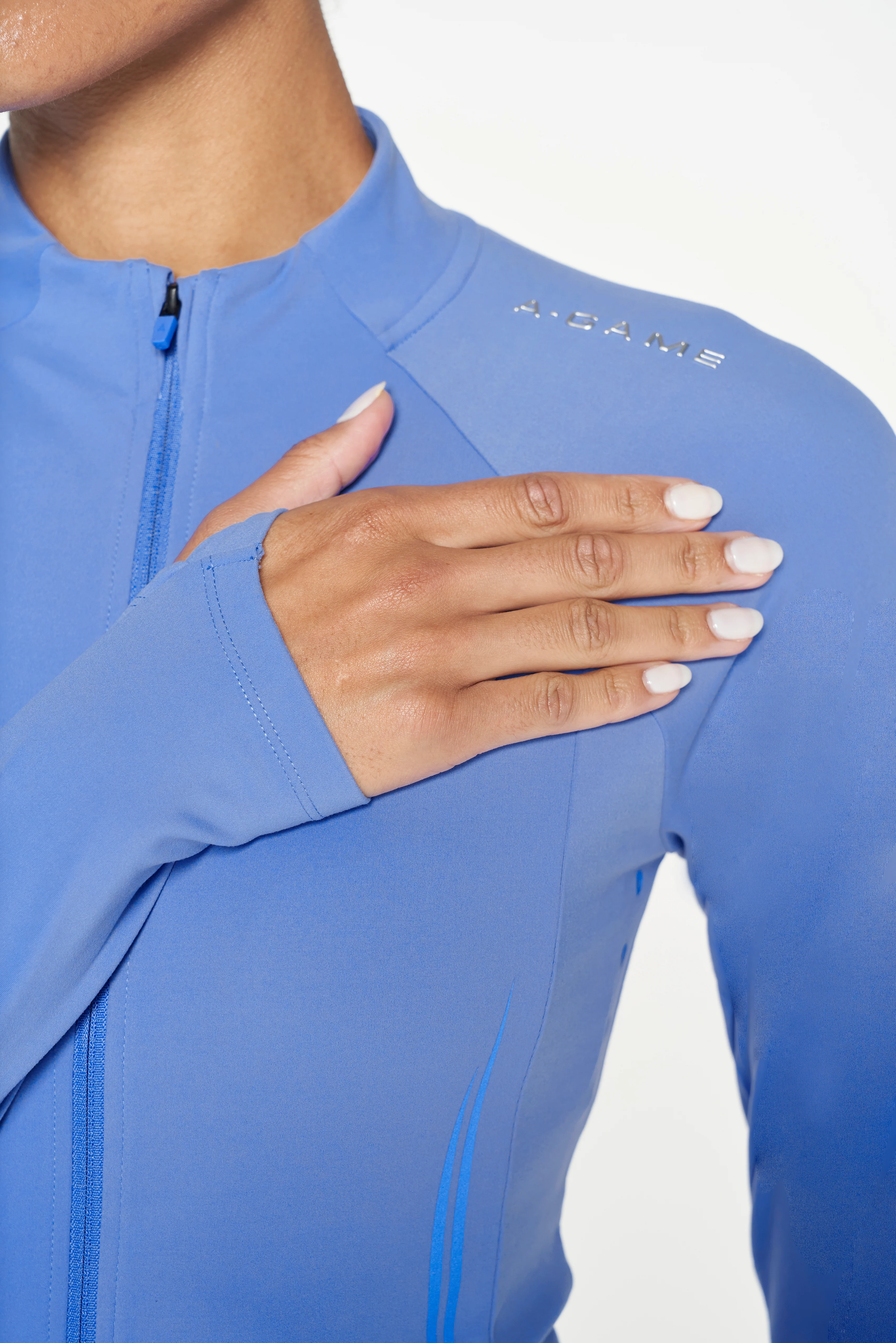 Women's Zip Through - Cornflower - Image 4